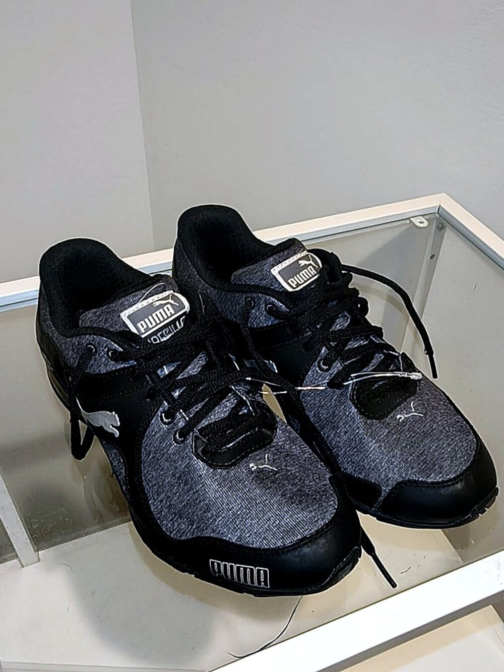 Puma Cell Fusion Black/Grey Women's US 8